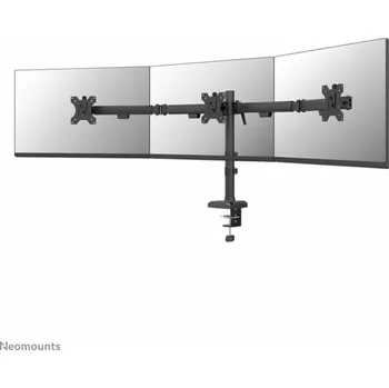 Monitor Neomounts NERO Triple Flat Screen Desk Mount&nbsp;10-27 "(phone holder+Quick-fix clamp/grommet)