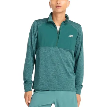 Pánská mikina Mikina New Balance Athletics Heat Grid 1/2 Zip mt43204-nus Velikost L