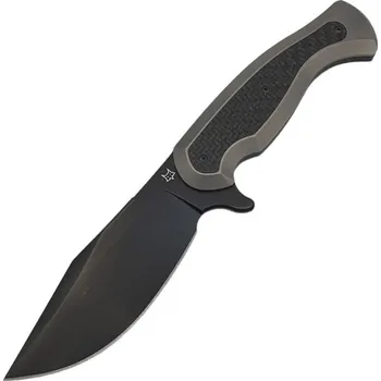 kapesní nůž Fox Knives Eastwood Tiger Fixed FX-106 TICF” GUDY VAN POPPEL Design – Elmax/Titan/Karbon