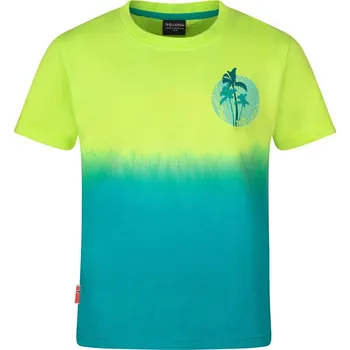 Tričko Trollkids Blau/ Gelb 2009253 152
