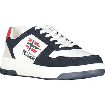 Pánské tenisky Tenisky Geographical Norway Weiß/ Dunkelblau 209813 43