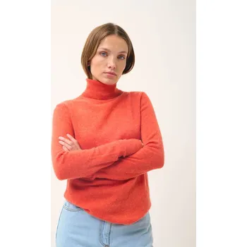 Dámský svetr Just Cashmere Orange 701208 L