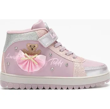 Dívčí obuv Boty Lelli Kelly Rosa/ Silber 9880605 33