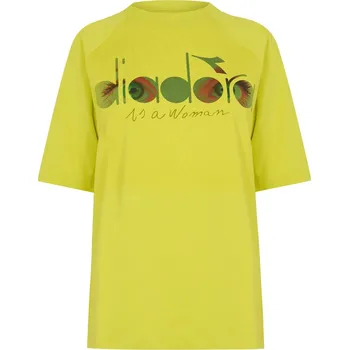 Dámské oblečení Tričko Diadora Yellow 8327900 8 (XS)