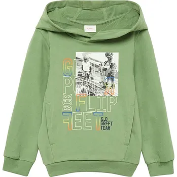 Chlapecká mikina s.Oliver Grün 9962158 116