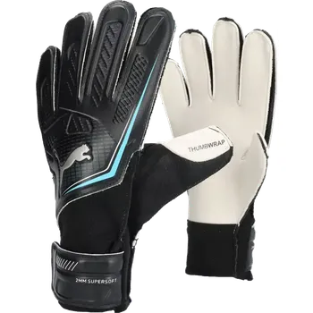 Brankářské rukavice Pánské brankářské rukavice Puma Ultra Play RC černé4