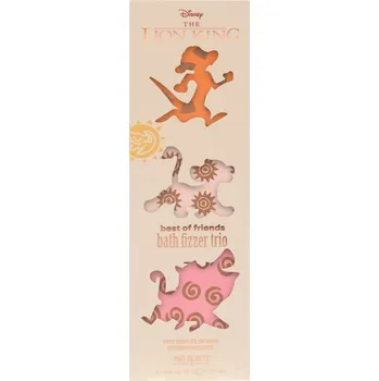 Sprchový gel Mad Beauty Lion King Trio koupelová bomba 3x50 g
