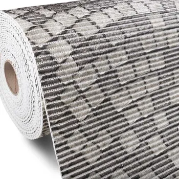 Koupelnová předložka Koupelnová pěnová rohož / předložka PRO-040 Šedá dlažební kostka - metráž šířka 65 cm