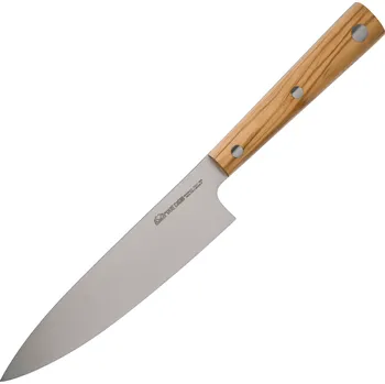 Kuchyňský nůž DUE CIGNI HAKUCHO GYUTO CM 17,5 - INOX 4199 NITRO B MCO OLIVO 2C 504 OL