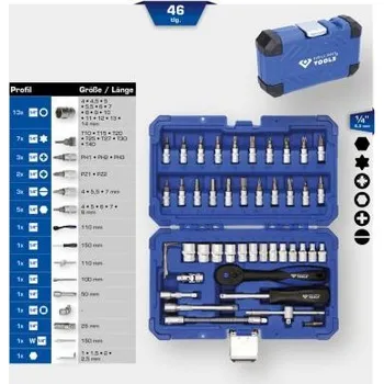 Nářadí pro automobil Sada nářadí gola Brilliant tools BT020046