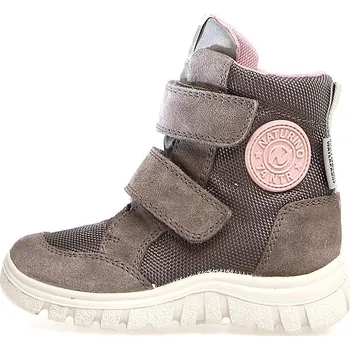 Dívčí kozačky Naturino Grau 3182299 36