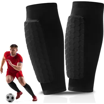 Fotbalový chránič FOTBALOVÉ CHRÁNIČE HOLENÍ CHRÁNIČE PÍŠŤALÍ ČERNÉ PRODYŠNÉ M