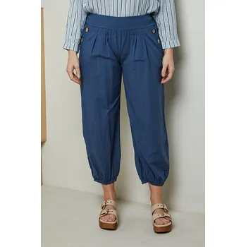 Dámské kalhoty Curvy Lady Dunkelblau 4553698 48/50