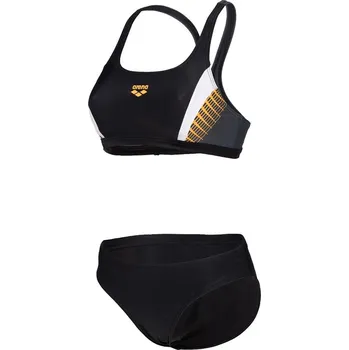 Dámské plavky Plavky Arena Schwarz/ Anthrazit 2098519 40