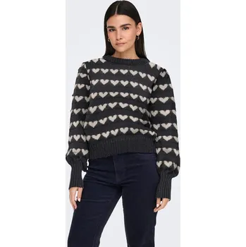 Dámská móda JDY Anthrazit/ Weiß 2348542 XL