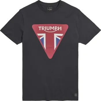Pánské tričko Triumph tričko Devon Flag Graphic Black – M, černá