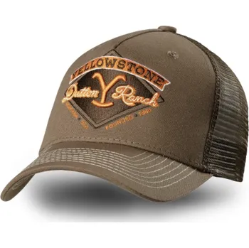 Módní doplněk Stars and Stripes Trucker kšiltovka - Yellowstone - 11 Velikost: Unisize (S-XL)