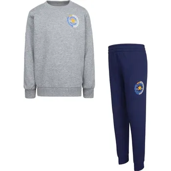 Chlapecká mikina Converse Grau/ Dunkelblau 5514655 110