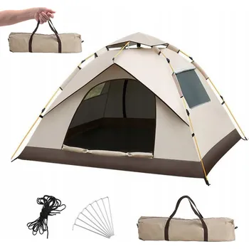 Stan STAN KEMPINGOVÝ SAMOROZKLÁDACÍ AUTOMATICKÝ PRO 2-3 OSOBY LEHKÝ S OKNY