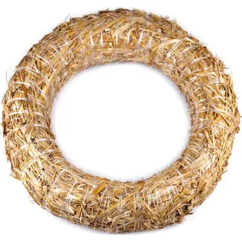 Slaměný věnec Ø50 cm