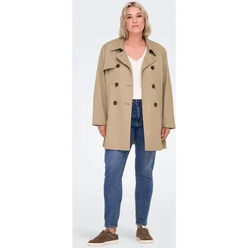 Dámská vesta Bunda ONLY Carmakoma Beige 5982691 L-50/52