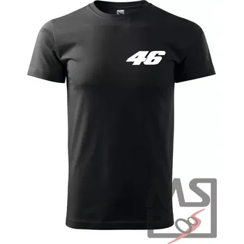 Pánské tričko MSP Pánské triko s motivem The Doctor 46 černé 2XL