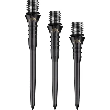 Příslušenství pro šipky Mission Titan Edge Ti Conversion Points Grooved Black 26 mm