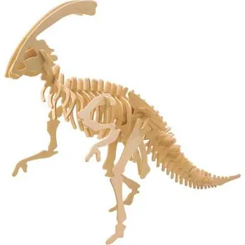Dřevěná hračka Woodcraft Dřevěné 3D puzzle Parasaurolophus velký