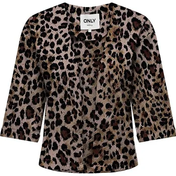 Dámská vesta Bunda ONLY Hellbraun/ Schwarz 8992603 S