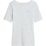 Tričko Marc O'Polo Weiß/ Blau 147613 M