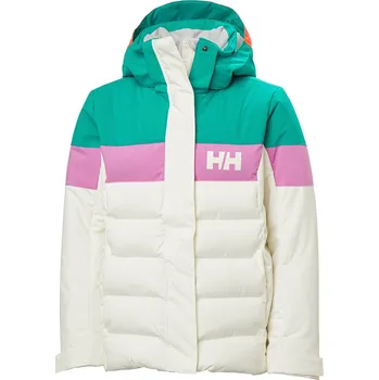 Dívčí bunda Helly Hansen Creme/ Lila/ Türkis 2591328 164