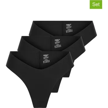 Dámské spodní prádlo Kalhotky ONLY Schwarz 6086563 L
