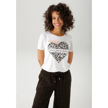 Dámské tričko Tričko Aniston Weiß 982030 46
