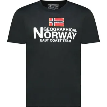 Pánské tričko Tričko Geographical Norway Schwarz 7484430 M