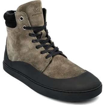 Dámské kozačky Boty Groundies Taupe 7341297 42