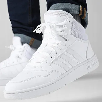 Dámské tenisky Pánské BOTY ADIDAS FORUM MID FY4975 bílé 47,3