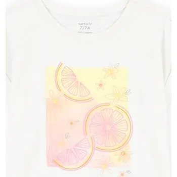 Tričko carter's Creme 8887892 122