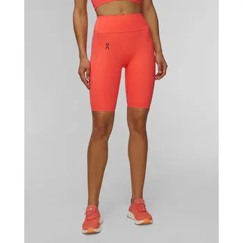 Dámské oblečení Dámské Zkrácené Legíny On Running Studio Tights Short Zendaya Edit 1wf12550244-coral