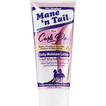 Žehlička na vlasy Mane 'N Tail Curls Day Daily Moisture Lotion bezoplachová hydratační péče pro jemné vlasy 192 ml