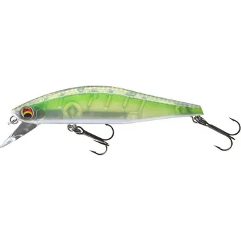Umělá nástraha Wobler Daiwa Tournament Wise Minnow 70FS 7cm 7,5gr Green Flash Ghost