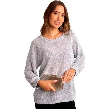 Dámský svetr Dámský svetr 1241_01 HAJDAN světlý melír XXL