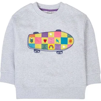 Dívčí mikina Frugi Grau 8773640 116