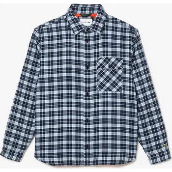 Pánská košile Košile Lacoste Dunkelblau/ Hellblau 613743 44