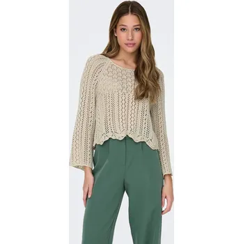 Dámský svetr ONLY Beige 5744498 L
