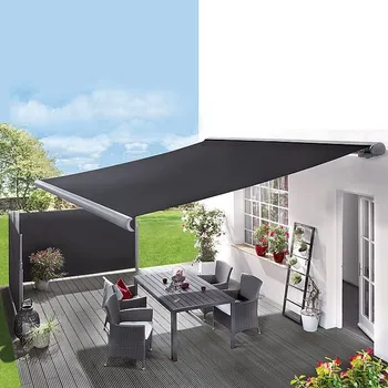 Markýza Sunfun Kazetová markýza, antracitová, šířka: 5 m, výsuv: 3 m&nbsp;22581457