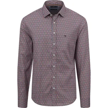 Pánská košile Košile FYNCH-HATTON Rot/ Blau 4165730 3XL