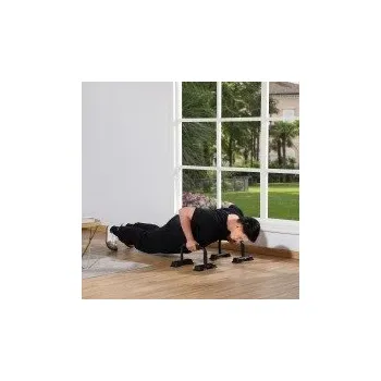 Sada 2 protiskluzových tyčí na kliky | černé