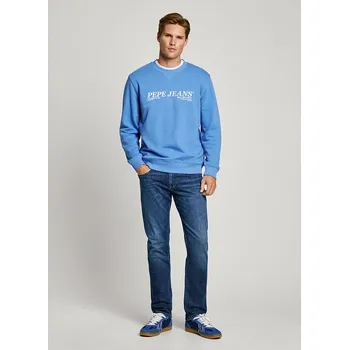 Pánská móda Mikina Pepe Jeans Blau 995013 XS