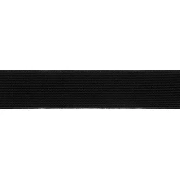 Textilie Pruženka hladká tkaná černá šíře 20 až 45 mm Šíře: 20