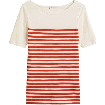 Tričko Marc O´Polo Weiß/ Rot 8864557 S